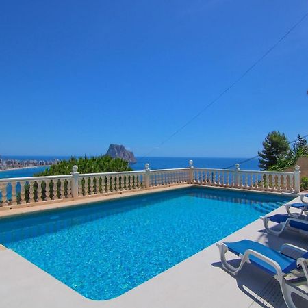 Villa Con Piscina Y Vistas Al Mar - Mar 27 H Calpe Exteriör bild