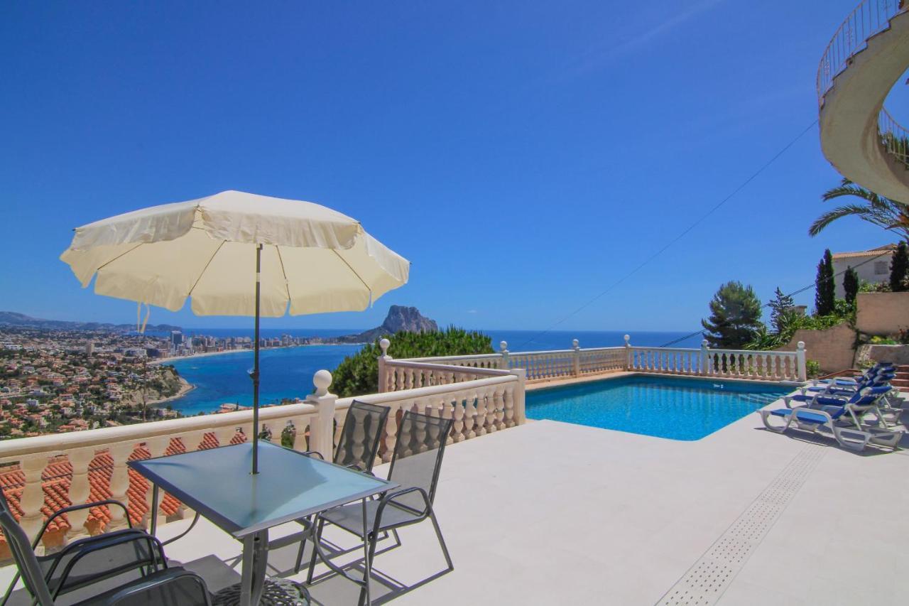 Villa Con Piscina Y Vistas Al Mar - Mar 27 H Calpe Exteriör bild