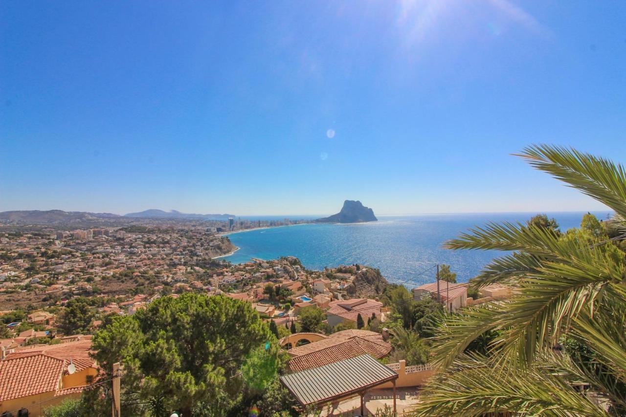 Villa Con Piscina Y Vistas Al Mar - Mar 27 H Calpe Exteriör bild