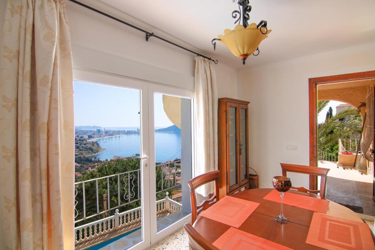 Villa Con Piscina Y Vistas Al Mar - Mar 27 H Calpe Exteriör bild
