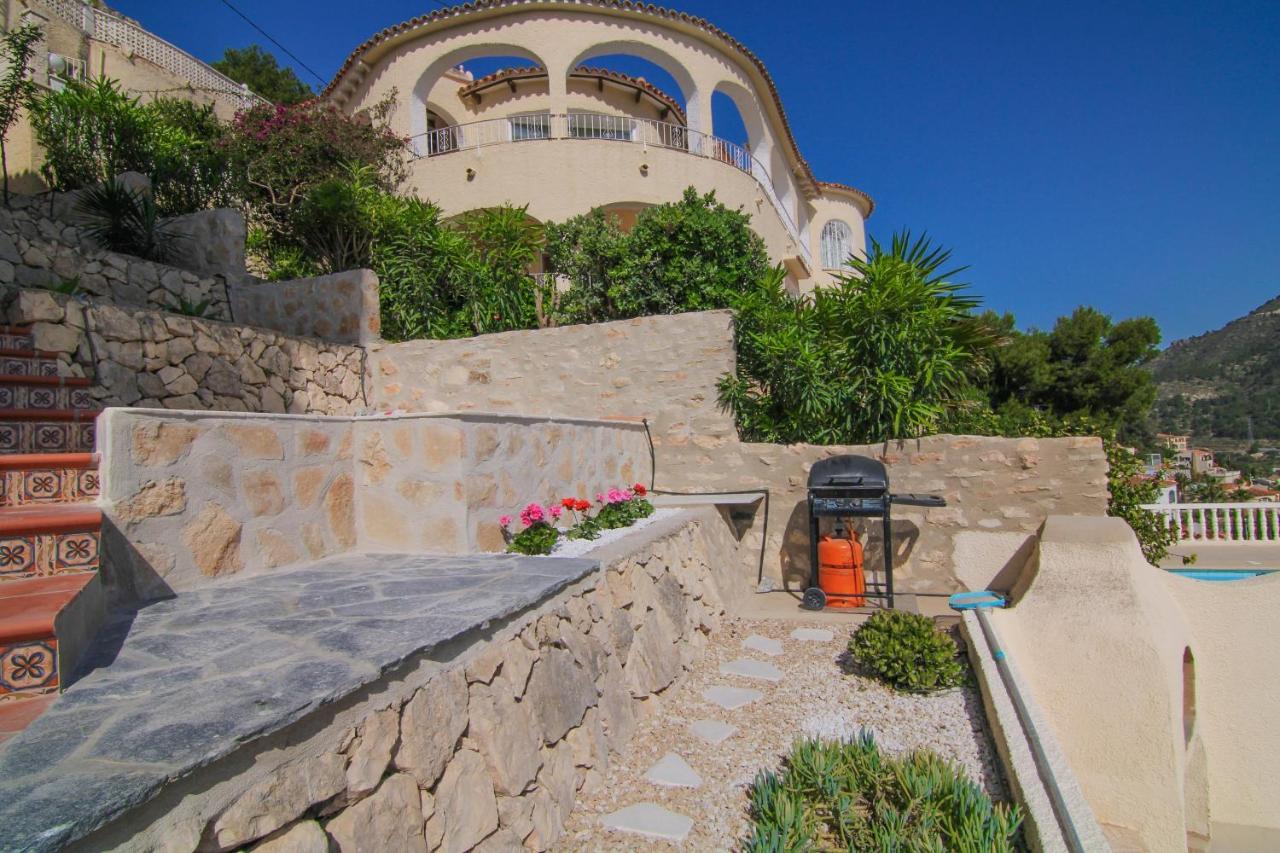 Villa Con Piscina Y Vistas Al Mar - Mar 27 H Calpe Exteriör bild